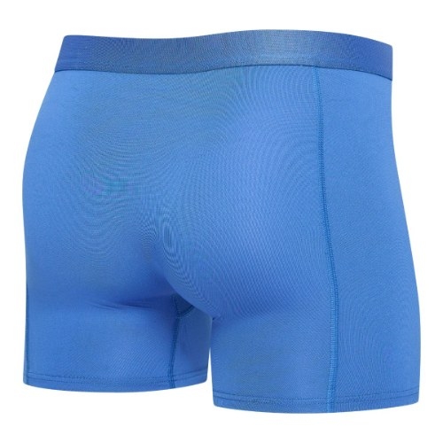 RJ Bodywear Hommes Pure Color  bleu sport boxer