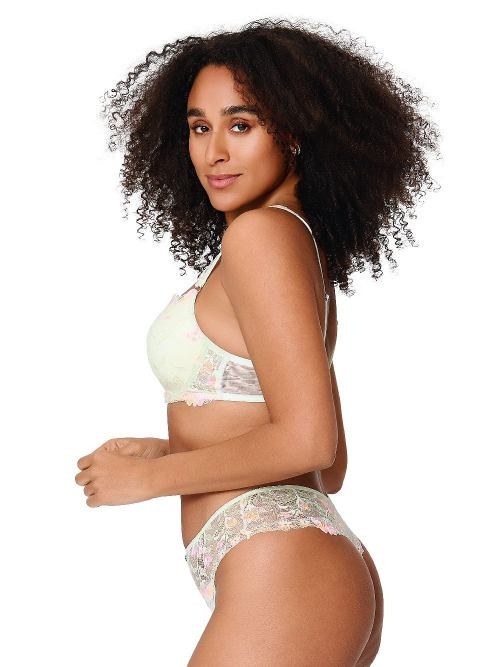 LingaDore Summer Flowers vert soutien-gorge rembourré