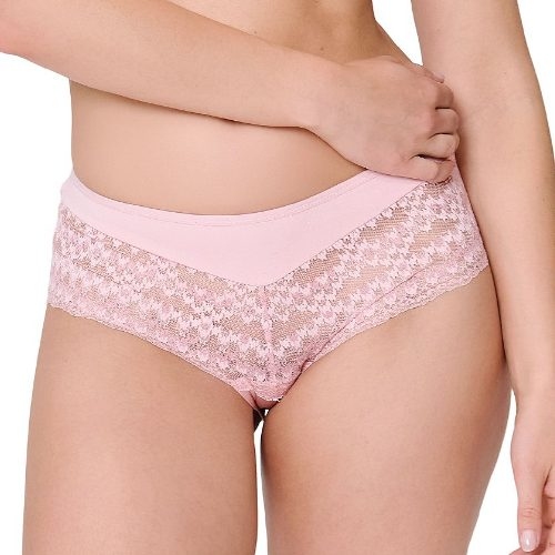 LingaDore Powder Pink rose shortie