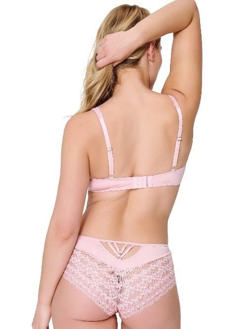 LingaDore Powder Pink rose shortie