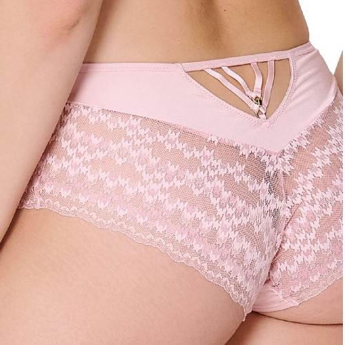 LingaDore Powder Pink rose shortie