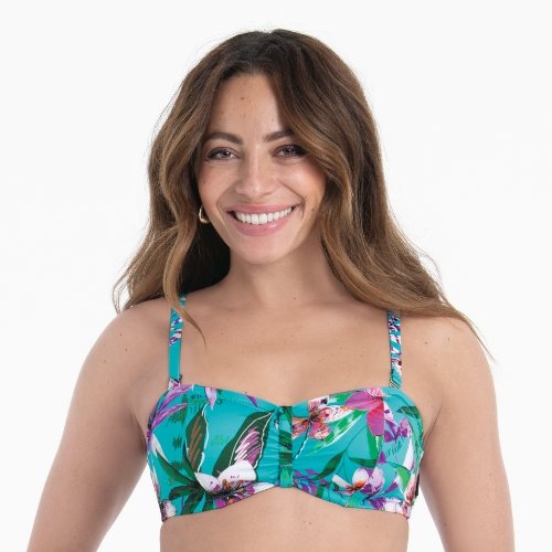 Maillots de bain Rosa Faia Ella bleu haut de bikini préformé