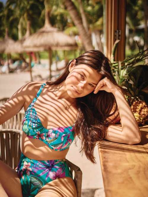 Maillots de bain Rosa Faia Peggy bleu slip de bikini