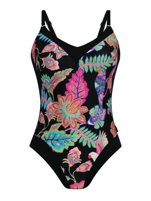 Maillots de bain Rosa Faia Mabela noir/print maillot de bain