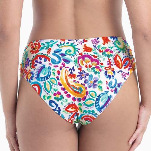Maillots de bain Rosa Faia Ida blanc/print slip de bikini