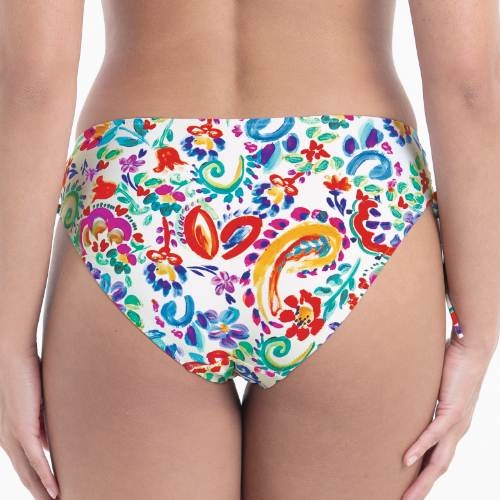 Maillots de bain Rosa Faia Lorie blanc/print slip de bikini