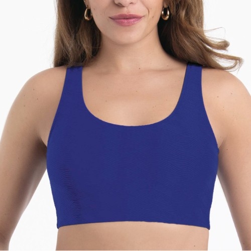 Maillots de bain Anita Essential bleu soutien-gorge bikini corbeille