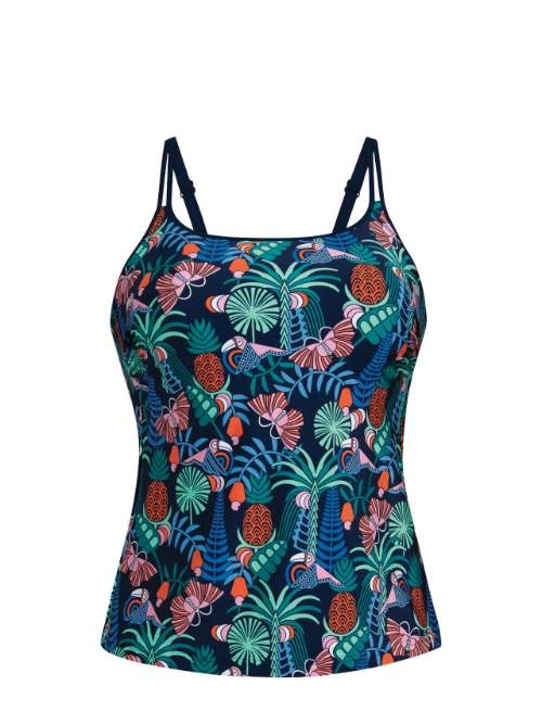 Anita Care Rimini bleu tankini à prothèse