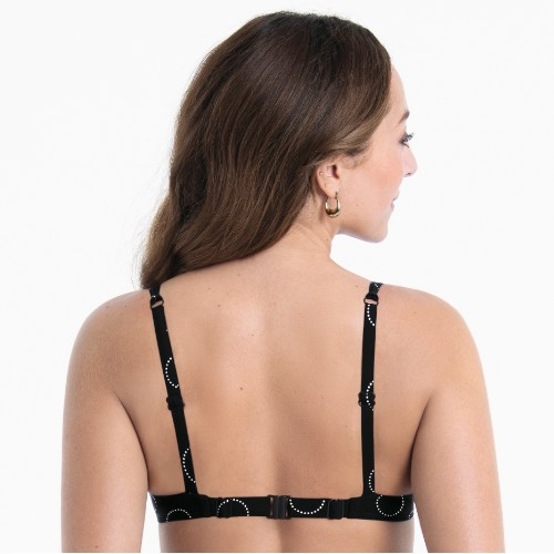 Maillots de bain Rosa Faia Lucia noir haut de bikini préformé