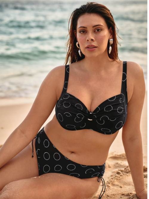 Maillots de bain Rosa Faia Anny noir slip de bikini