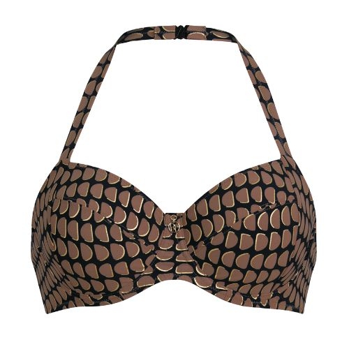 Maillots de bain Rosa Faia Leandra noir haut de bikini préformé