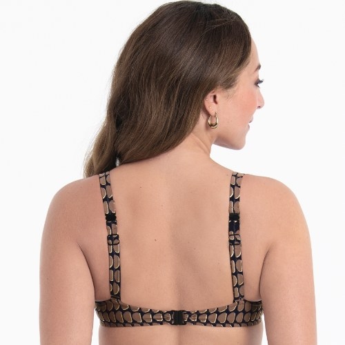 Maillots de bain Rosa Faia Leandra noir haut de bikini préformé