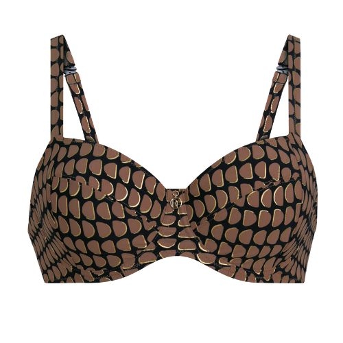 Maillots de bain Rosa Faia Leandra noir haut de bikini préformé