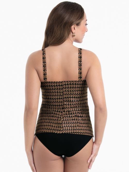 Maillots de bain Rosa Faia Maily noir tankini top