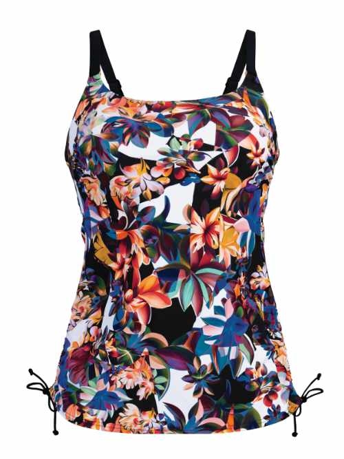 Anita Care Latina noir/print tankini à prothèse