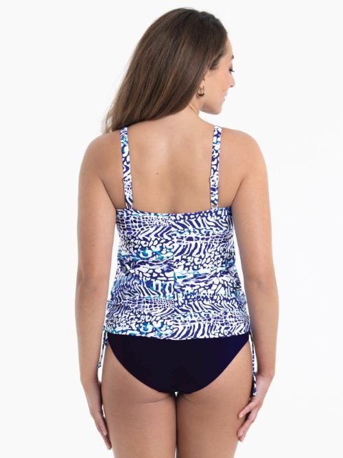 Maillots de bain Anita Yara bleu marine tankini top