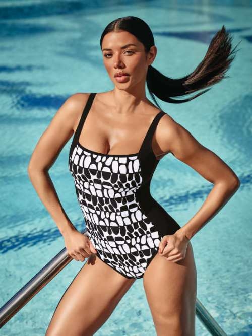 Maillots de bain Anita Kalinda noir/blanc maillot de bain