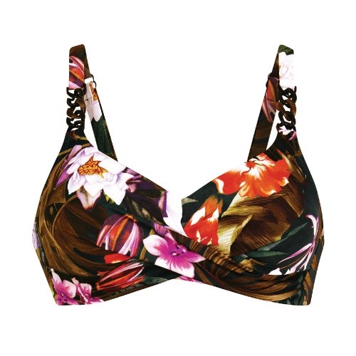 Maillots de bain Anita Marnie noir/brun haut de bikini préformé