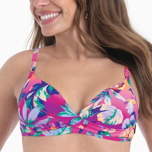 Maillots de bain Rosa Faia Maja rose haut de bikini préformé