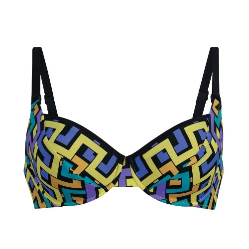 Maillots de bain Anita Sanja noir/print soutien-gorge bikini corbeille