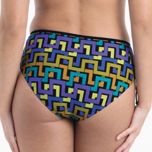 Maillots de bain Anita Nika noir/print slip de bikini