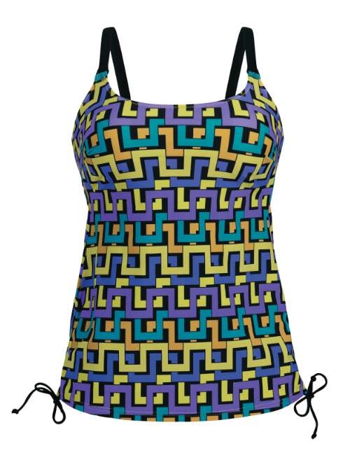 Maillots de bain Anita Yara noir/print tankini top