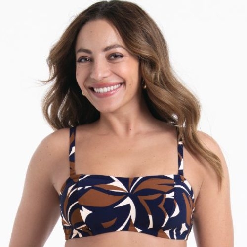 Maillots de bain Rosa Faia Bella bleu marine soutien-gorge bikini corbeille