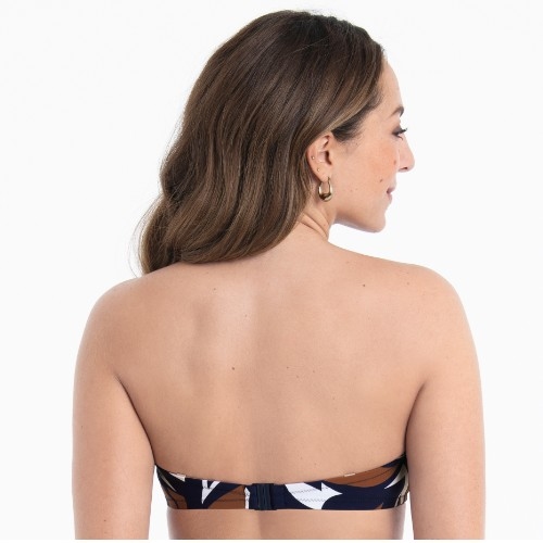 Maillots de bain Rosa Faia Bella bleu marine soutien-gorge bikini corbeille