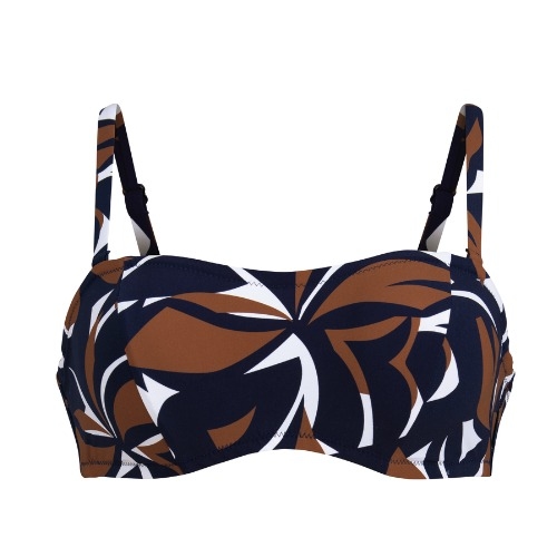 Maillots de bain Rosa Faia Bella bleu marine soutien-gorge bikini corbeille