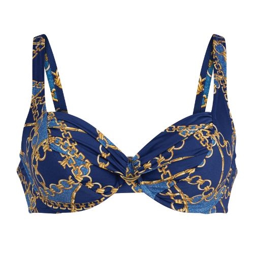 Maillots de bain Rosa Faia Hermine jeans bleu soutien-gorge bikini corbeille