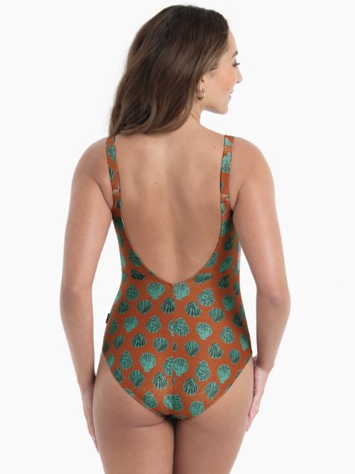 Maillots de bain Rosa Faia Elouise marron maillot de bain