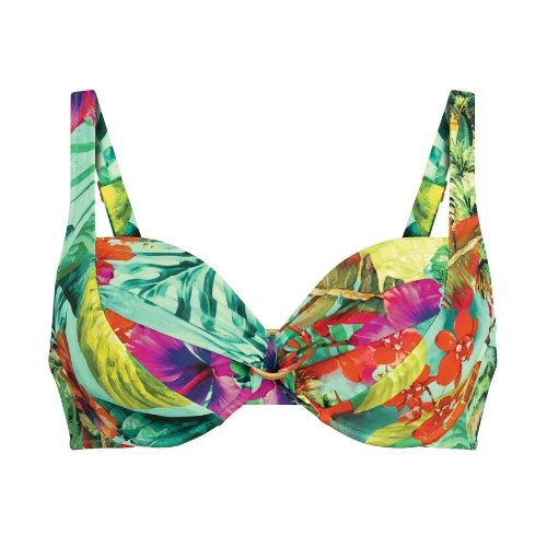 Maillots de bain Anita Hermine vert soutien-gorge bikini corbeille