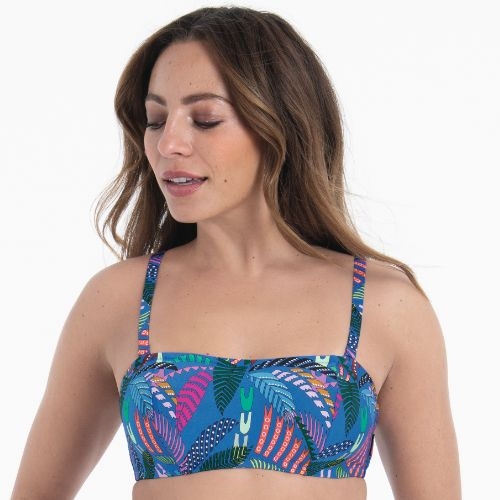 Maillots de bain Rosa Faia Bella bleu soutien-gorge bikini corbeille