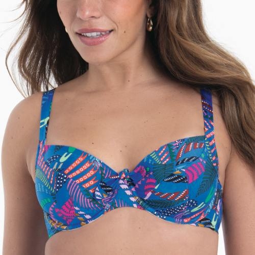 Maillots de bain Rosa Faia Luna bleu soutien-gorge bikini corbeille