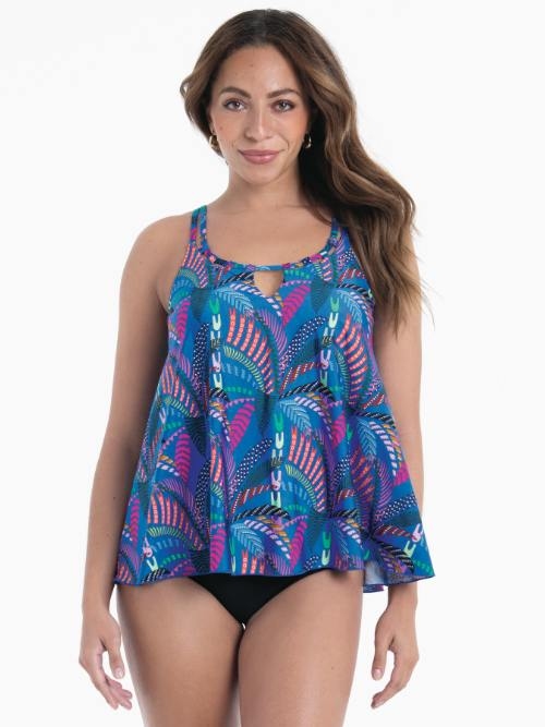 Maillots de bain Rosa Faia Mabel bleu tankini top