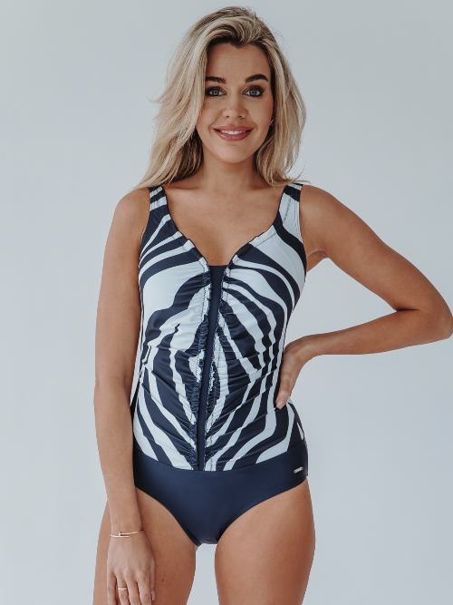 Bomain Bergen bleu marine maillot de bain