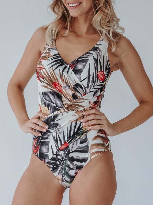 Bomain Palermo blanc cassé maillot de bain