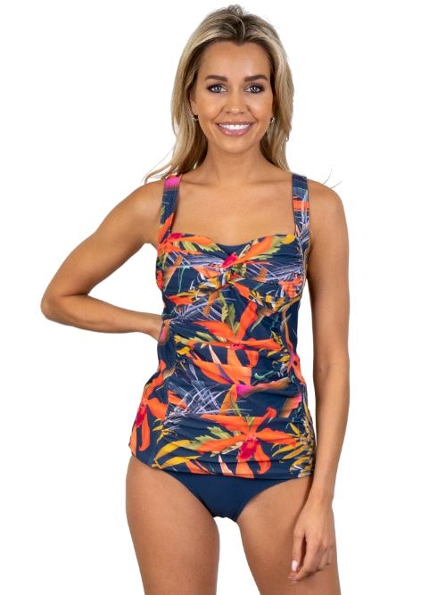 Bomain Bali bleu marine tankini set