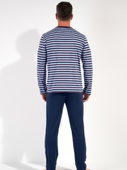 HOM Atlantic bleu pyjama