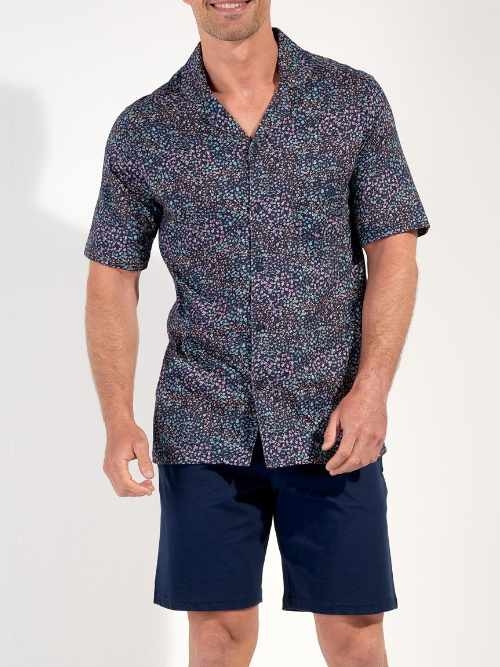 HOM Vineyard bleu marine pyjama