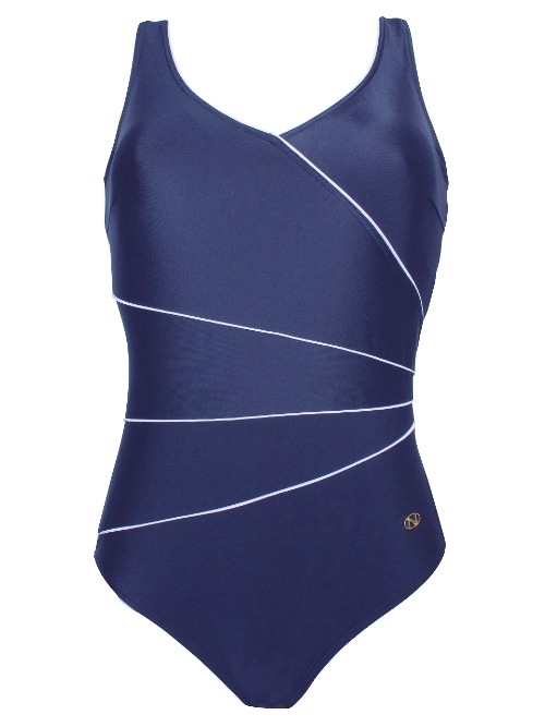 Naturana Badmode Femme bleu marine maillot de bain