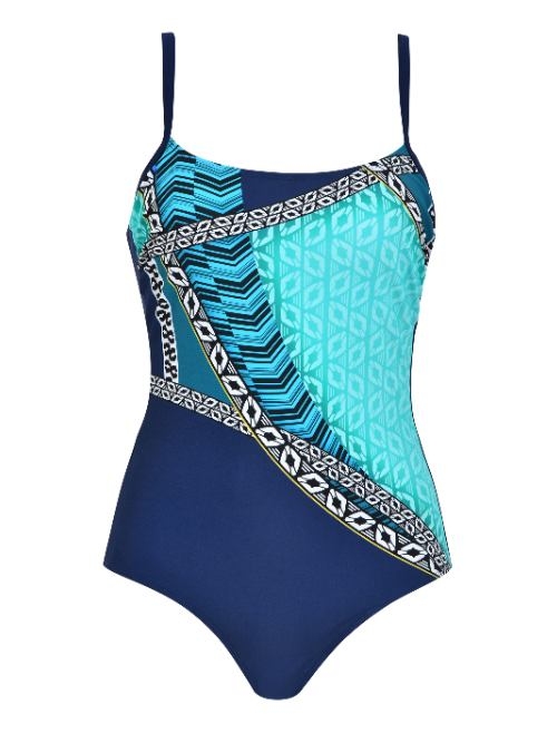 Naturana Badmode Femme bleu marine maillot de bain