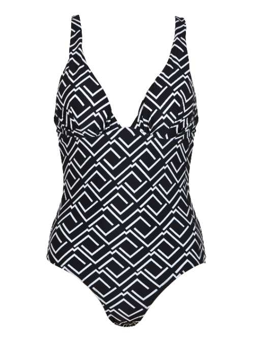 Naturana Badmode Femme blanc/rouge maillot de bain