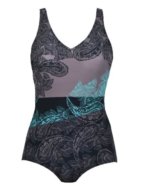 Naturana Maillots de Bain Femme noir/brun maillot de bain