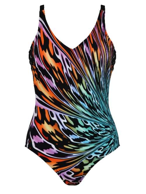 Naturana Badmode Femme noir/multicolore maillot de bain