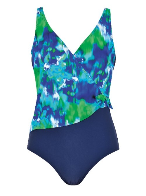 Naturana Maillots de Bain Femme bleu/vert maillot de bain