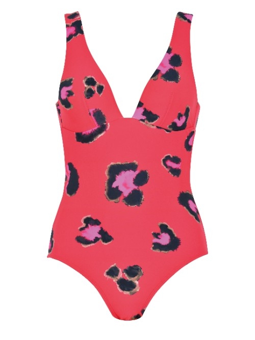 Naturana Badmode Femme rouge/rose maillot de bain