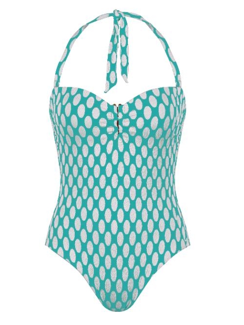 Naturana Badmode Femme vert maillot de bain
