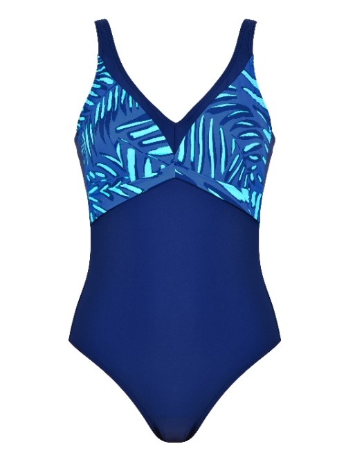 Naturana Badmode Femme bleu marine maillot de bain