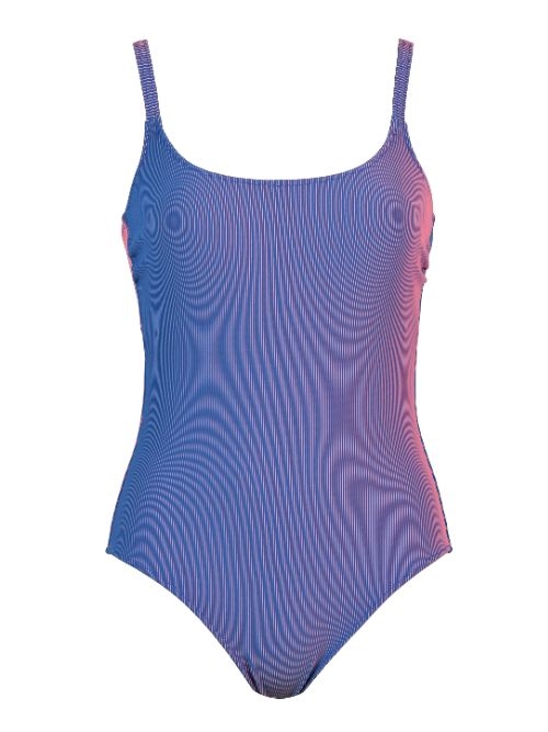 Naturana Badmode Femme bleu/rose maillot de bain